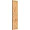 Ekena Millwork Framed Board-n-Batten Shutters w/Z-Bar, Rough Sawn Western Red Cedar, 16 1/8W x 62H, PR RBF06Z16X062RWR - alternate 4